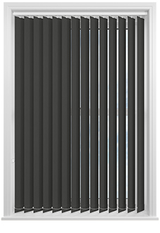 Deanna, Anthracite - Vertical Blind